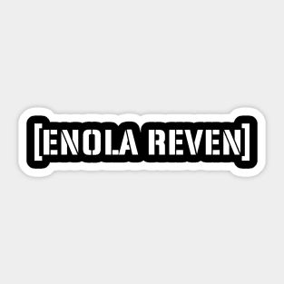 Enola Reven Hoonigan Sticker